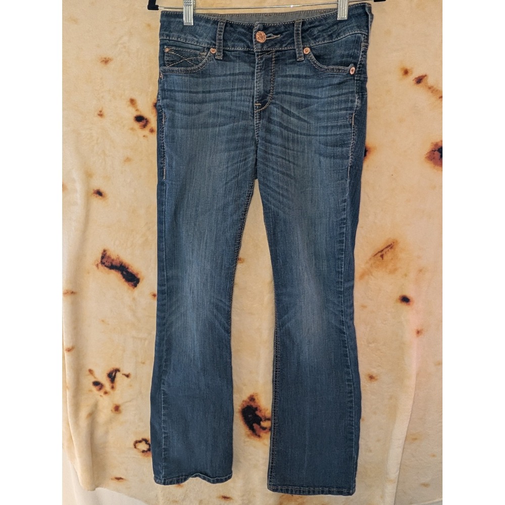 Ariat Lita Bootcut Jeans Womens 29S Blue REAL Denim Mid Rise Western 10027713
